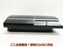 【1円】PS3 本体 CECHL00 ブラック 80GB ゲーム機本体 HDD・ラック欠品 SONY 未検品 ジャンク K07-368ym/G4_画像2