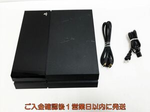 【1円】PS4 本体 セット CUH-1100A ブラック 500GB FW7.51 ゲーム機本体 SONY 初期化/動作確認済み L03-632ym/G4