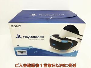 【1円】SONY PlayStation VR 本体 ヘッドセット カメラ同梱版 PS4 PSVR CUHZVR1 未検品ジャンク 見える物のみ G02-321os/G4