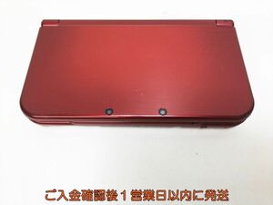 【1円】任天堂 Newニンテンドー3DSLL 本体 RED-001 レッド ゲーム機本体 初期化済み 未検品 ジャンク M06-291ym/F3