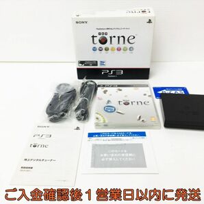 【1円】PS3 地上デジタルレコーダーキット トルネ torne セット 動作確認済 SONY Playstation3 プレステ3 臭いあり H03-792rm/F3の画像1