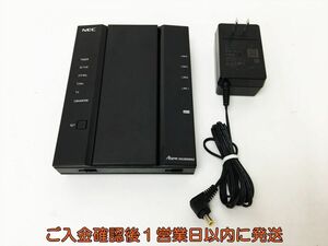 【1円】NEC Aterm PA-WG2600HS2 Wi-Fi 無線LANルーター 親機 動作確認済 J01-576rm/F3