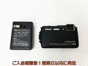 Nicon COOLPIX AW110 コンパクトデジタルカメラ 本体 セットブラック 動作確認済 ニコン クールピクス J05-748rm/F3