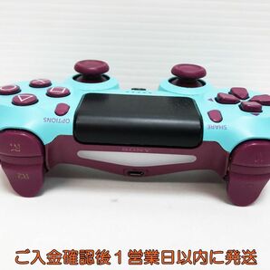 【1円】PS4 純正 ワイヤレスコントローラー (DUALSHOCK4) ブルーベリー ゲーム機周辺機器 未検品 ジャンク L09-101ym/F3の画像4