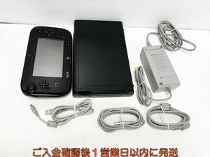 【1円】任天堂 WiiU 本体 セット 32GB ブラック ニンテンドーWii U 初期化/動作確認済 L04-072yk/G4