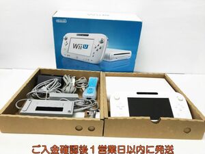 【1円】任天堂 WiiU プレミアセット 本体 セット 32GB ホワイト ニンテンドーWii U 未検品ジャンク M02-330yk/G4