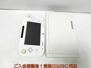 【1円】任天堂 WiiU 本体 ホワイト ニンテンドーWii U 32GB 未検品ジャンク L04-073yk/G4