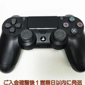 【1円】PS4 純正 ワイヤレスコントローラー DUALSHOCK4 ブラック 未検品ジャンク SONY Playstation4 プレステ4 K03-642yk/F3の画像1