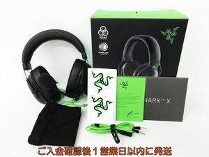 【1円】Razer BLACKSHARK V2 X ワイヤードゲーミングヘッドセット 有線式 動作確認済 レイザー DC07-870jy/G4