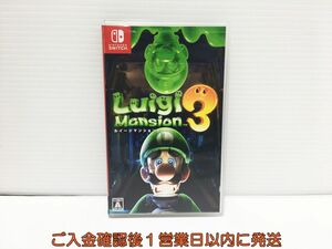 【1円】switch ルイージマンション3 ゲームソフト 状態良好 1A0415-014ek/G1