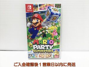 【1円】switch マリオパーティ スーパースターズ ゲームソフト 状態良好 1A0415-006ek/G1