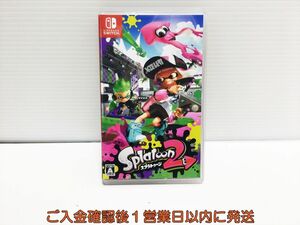 【1円】switch Splatoon 2 (スプラトゥーン2) ゲームソフト 状態良好 1A0415-057ek/G1