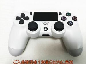 【1円】PS4 純正 ワイヤレスコントローラー DUALSHOCK4 ホワイト 未検品ジャンク SONY Playstation4 プレステ4 L07-390yk/F3