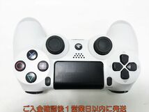 【1円】PS4 純正 ワイヤレスコントローラー DUALSHOCK4 ホワイト 未検品ジャンク SONY Playstation4 プレステ4 L07-394yk/F3_画像3