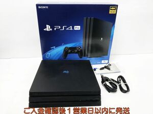 【1円】PS4 Pro 本体 セット 1TB ブラック SONY PlayStation4 CUH-7200B 初期化/動作確認済 プレステ4プロ G04-460yk/G4