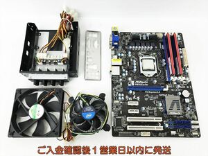 【1円】PCパーツ まとめ売り セット 未検品ジャンク マザーボード LGA1155 i3-2100 4GBメモリ*2 CPUクーラー等 DC06-298jy/G4