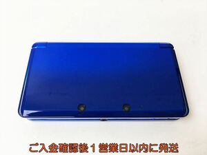 [1 иен ] Nintendo 3DS корпус кобальт голубой nintendo CTR-001 рабочее состояние подтверждено экран выгорел есть H04-285rm/F3