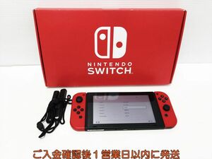 【1円】任天堂 新型 Nintendo Switch 本体/箱 セット レッド ゲーム機本体 初期化/動作確認済 ニンテンドー スイッチ G05-270sy/G4