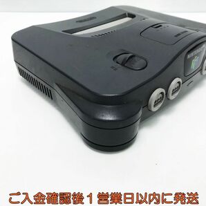 【1円】任天堂 ニンテンドウ64 ニンテンドー64 N64 本体 NUS-001 ブラック 未検品ジャンク F08-1458tm/G4の画像2