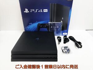 【1円】PS4 Pro 本体/箱 セット CUH-7200B ブラック 1TB ゲーム機本体 SONY 初期化/動作確認済み J09-274ym/G4