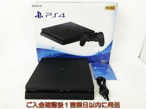 【1円】PS4 本体/箱 セット 500GB ブラック SONY PlayStation4 CUH-2100A 動作確認済 プレステ4 DC08-425jy/G4