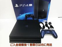 【1円】PS4 Pro 本体/コントローラー セット CUH-7200B ブラック 1TB ゲーム機本体 SONY 初期化/動作確認済み J09-279ym/G4_画像1