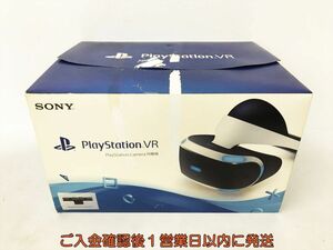 【1円】SONY PlayStation VR 本体 ヘッドセット カメラ同梱版 PS4 PSVR CUH-ZVR1 未検品ジャンク 内箱なし DC08-433jy/G4