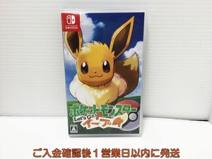 【1円】switch ポケットモンスター Let’s Go! イーブイ ゲームソフト 状態良好 1A0022-535ek/G1