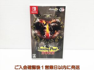 【1円】switch Winning Post 9 2022 ゲームソフト 状態良好 1A0030-052ek/G1