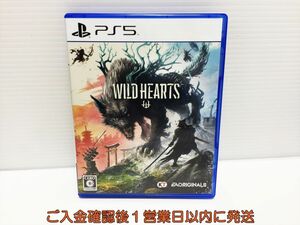 PS5 Wild Hearts ゲームソフト プレステ5 状態良好 1A0122-393ek/G1