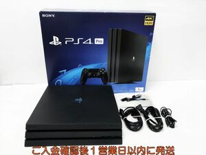 【1円】PS4 Pro 本体 セット 1TB ブラック SONY PlayStation4 CUH-7100B 初期化/動作確認済 プレステ4プロ M04-155yk/G4