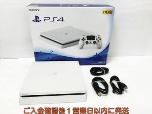 【1円】PS4 本体 セット 500GB ホワイト SONY PlayStation4 CUH-2200A 初期化/動作確認済 プレステ4 M04-154yk/G4