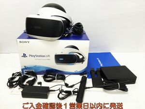 【1円】SONY PlayStation VR 本体 ヘッドセット PS4 PSVR CUH-ZVR2 未検品ジャンク H06-052yk/G4