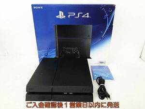 【1円】PS4 本体/箱 セット 500GB ブラック SONY PlayStation4 CUH-1200A 動作確認済 プレステ4 DC05-897jy/G4