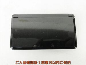 【1円】ニンテンドー3DS 本体 コスモブラック 任天堂 CTR-001 未検品ジャンク EC22-296jy/F3