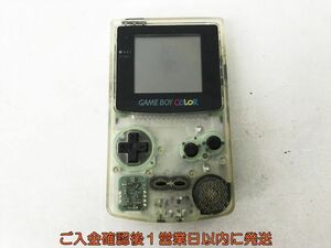 【1円】任天堂 ゲームボーイカラー 本体 クリア GAME BOY COLOR GB 未検品ジャンク EC22-283jy/F3