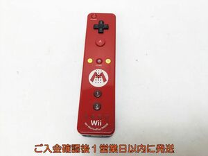 【1円】任天堂 ニンテンドー Wiiリモコンプラス マリオ 動作確認済 WiiU J07-117yk/F3