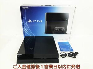 【1円】PS4 本体/箱 セット 500GB ブラック SONYPlayStation4 CUH-1100A 初期化済 未検品ジャンク G03-170kk/G4