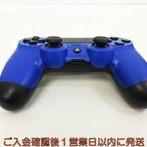 【1円】PS4 純正 ワイヤレスコントローラー DUALSHOCK4 ブルー/ブラック 未検品ジャンク プレステ4 G04-481kk/F3の画像2