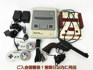 【1円】任天堂 ファミリーコンピュータ スーパーファミコン 本体 周辺機器 まとめ売り セット 未検品ジャンク DC04-028jy/G4