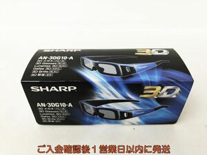 【1円】SHARP 3Dメガネ AN-3DG10 ブルー 未検品ジャンク シャープ EC38-156jy/F3