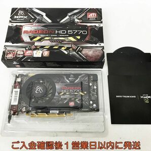 【1円】XFX RADEON HD 5770 グラフィックカード GDDR5 1GB 未検品ジャンク EC38-150jy/F3の画像1