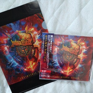 ★JUDAS PRIEST ★「 INVINCIBLE SHIELD 」★国内通常盤 ジューダス・プリースト　特典付