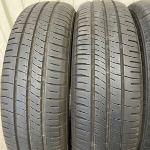 中古夏タイヤ4本セット 165/70R14 ダンロップ エナセーブ EC204 2020年製 1円スタートの画像4