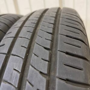 中古夏タイヤ4本セット 165/70R14 ダンロップ エナセーブ EC204 2020年製 1円スタートの画像6