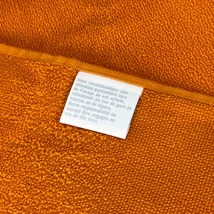 未使用 HERMES エルメス 101498M-04 セリエ ヨッティング PM ビーチタオル バスタオル フリンジ ひざかけ ブランケット オレンジ【中古】_画像7