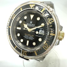 未使用 ROLEX ロレックス 126603 シードゥエラー コンビ ブラック文字盤 自動巻き 腕時計 シルバー メンズ【中古】_画像1