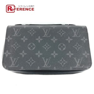 LOUIS VUITTON ルイヴィトン M61698 ジッピーXL トラベルケース ハンドバッグ ロングウォレット モノグラムエクリプス 長財布【中古】