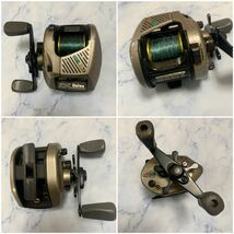 E185 ダイワ DAIWA リール　まとめ売り【現状品】silverline500 caldia2506 worldspin-r3000 shinespin2500 ps2・2b bearings 釣具 釣り具 _画像4