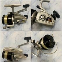 E185 ダイワ DAIWA リール　まとめ売り【現状品】silverline500 caldia2506 worldspin-r3000 shinespin2500 ps2・2b bearings 釣具 釣り具 _画像6